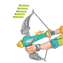 Flying feather soft slingshot (boy green)